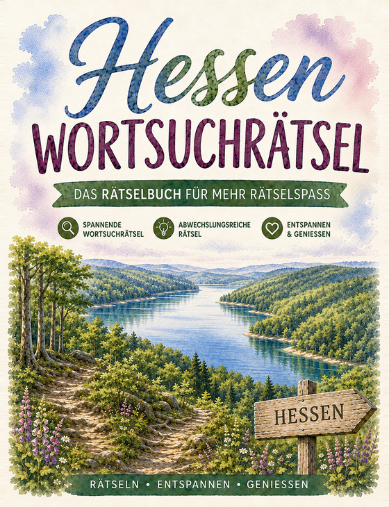 Hessen Wortsuchrätsel – Das Rätselbuch